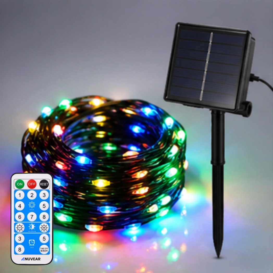 FunkenLicht Solar™ | Gartenbeleuchtung mit Fernbedienung (wasserfest)