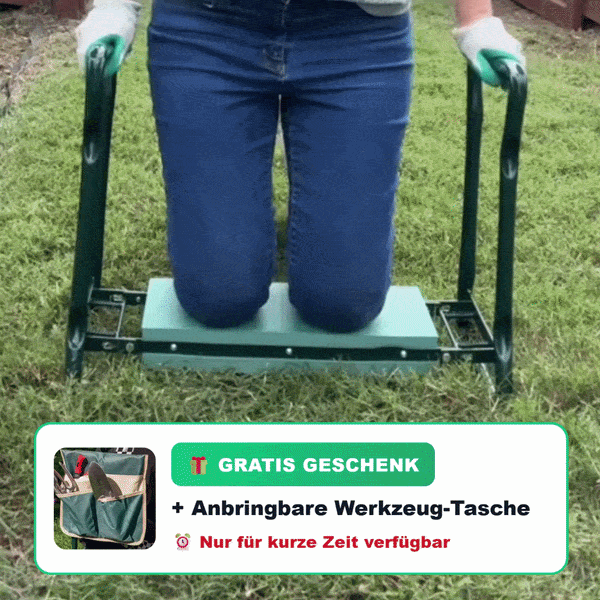 KnieSchutz Pro™ | Angenehm arbeiten ohne Belastung (+ Werkzeug-Tasche)